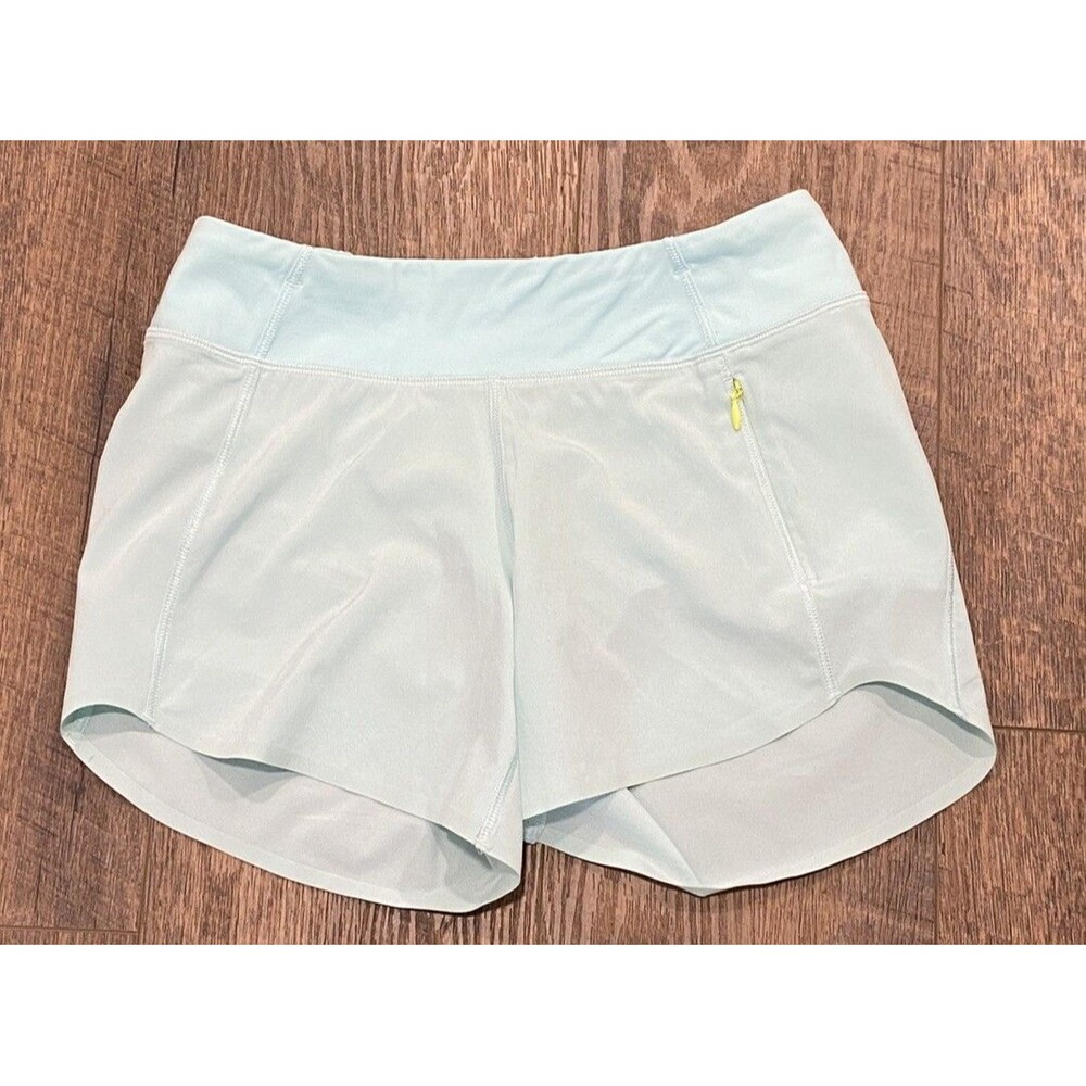 Ivivva Shorts Athletic Teal Liner 12 Excellent 2 Pockets